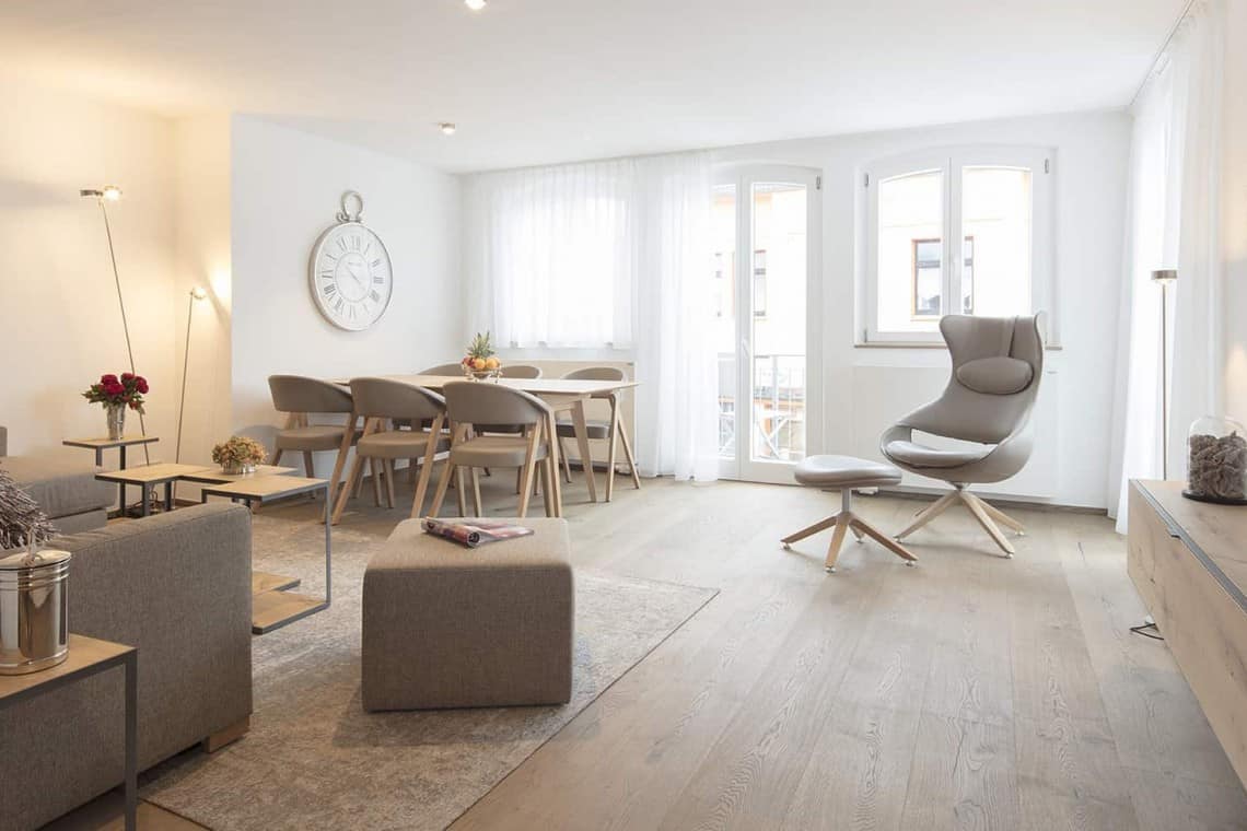 Apartment Hummer1 Norderney Aparttime Wohnzimmer