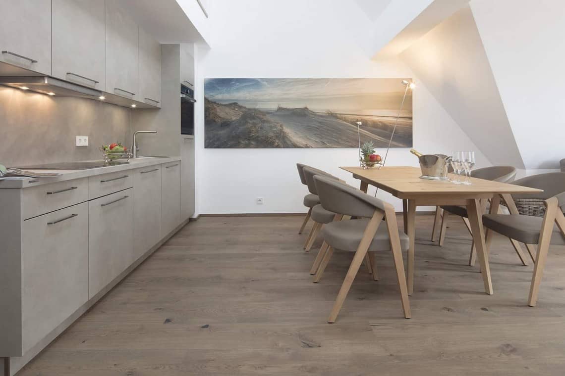 Apartment Hummer2 Norderney Aparttime Küche und Speisen