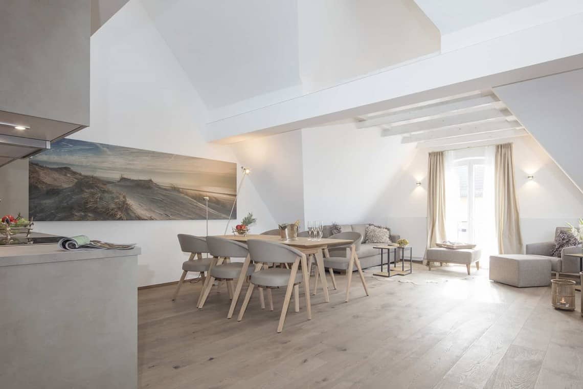 Apartment Hummer2 Norderney Aparttime Wohnzimmer