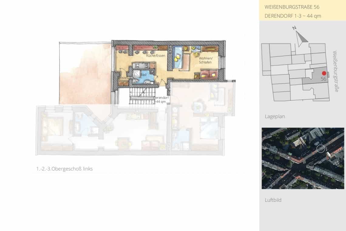 Grundriss Derendorf 1 3 1