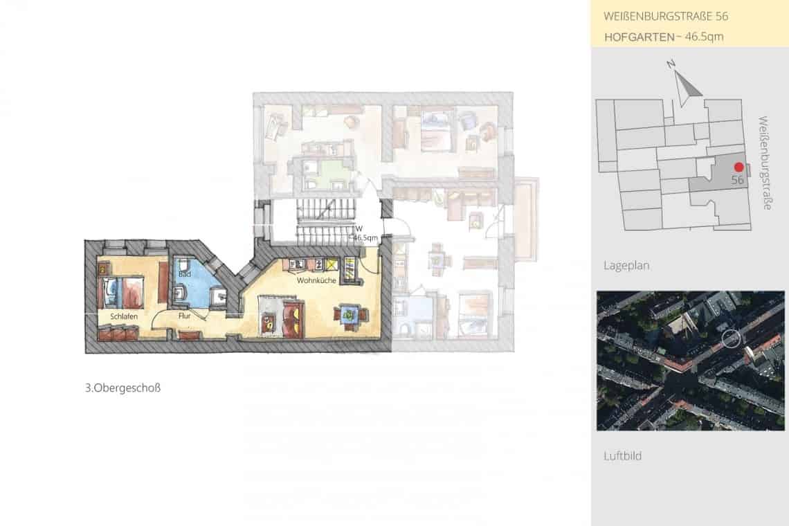 Grundriss Hofgarten 0 3