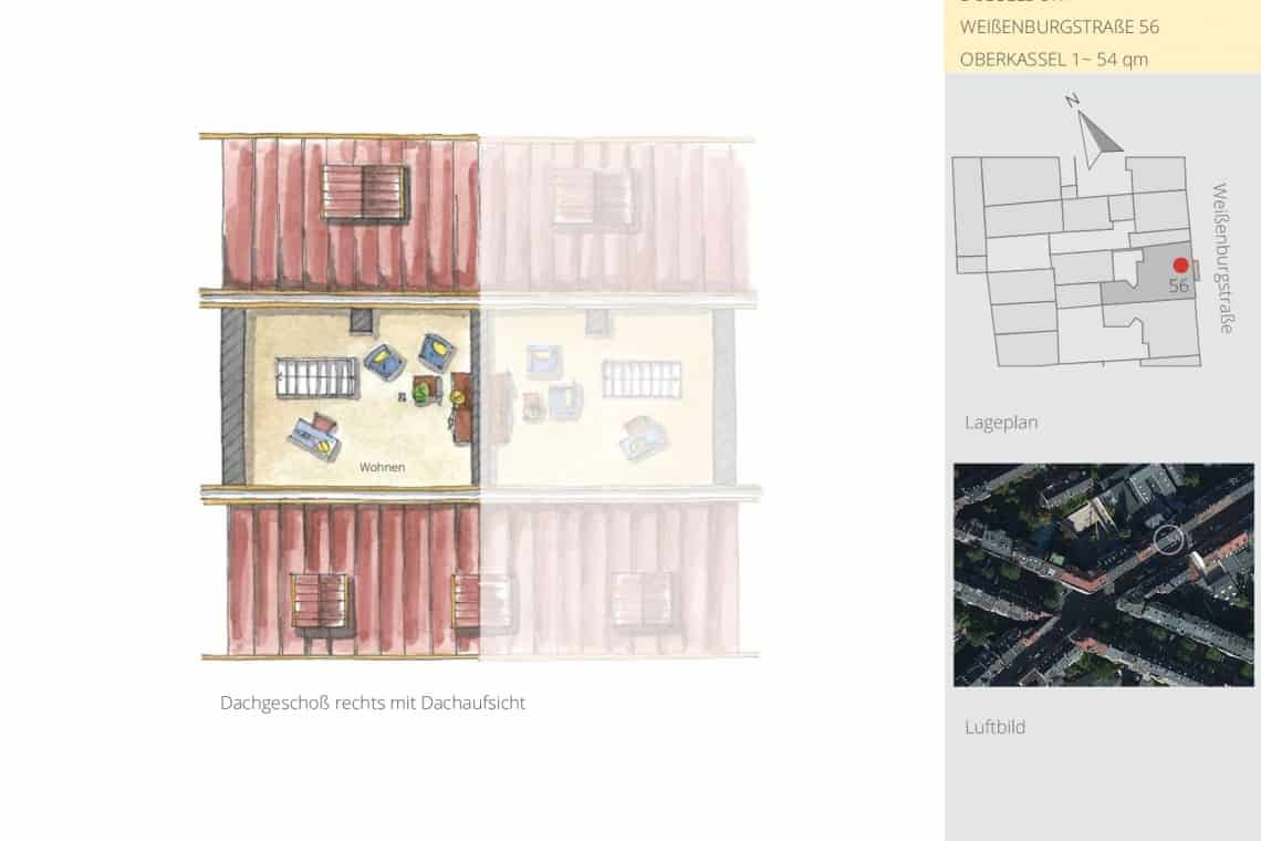 Grundriss Oberkassel 1