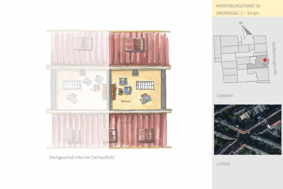 Grundriss Oberkassel 2