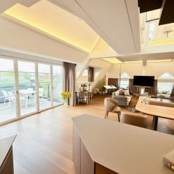 penthouse duesseldorf golzheimer platz terrasse rheinblick